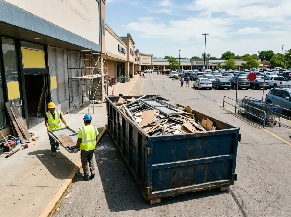 retail-store-renovation-debris-003 — frequently asked questions, Roll-off Dumpster Rentals in Gering, NE
